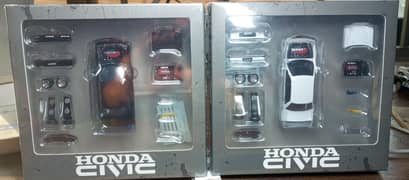 Bm Creation Diecast model 1/64 , toyota corolla and honda civic