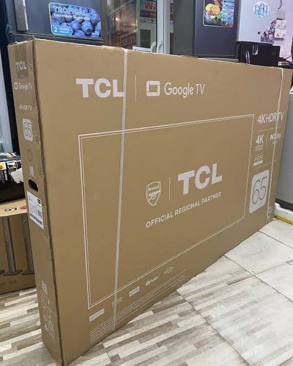 Tcl Led all sizes available in wholesale box packed 2