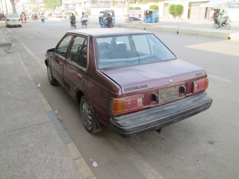 Nissan Sunny 1983, A Complete Family Car, O333,7O77. O95 4