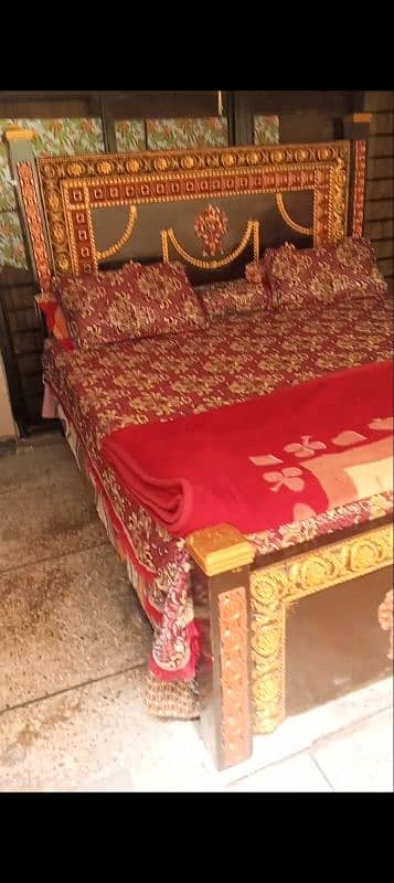 King Size Bed for sale With Mattress 2