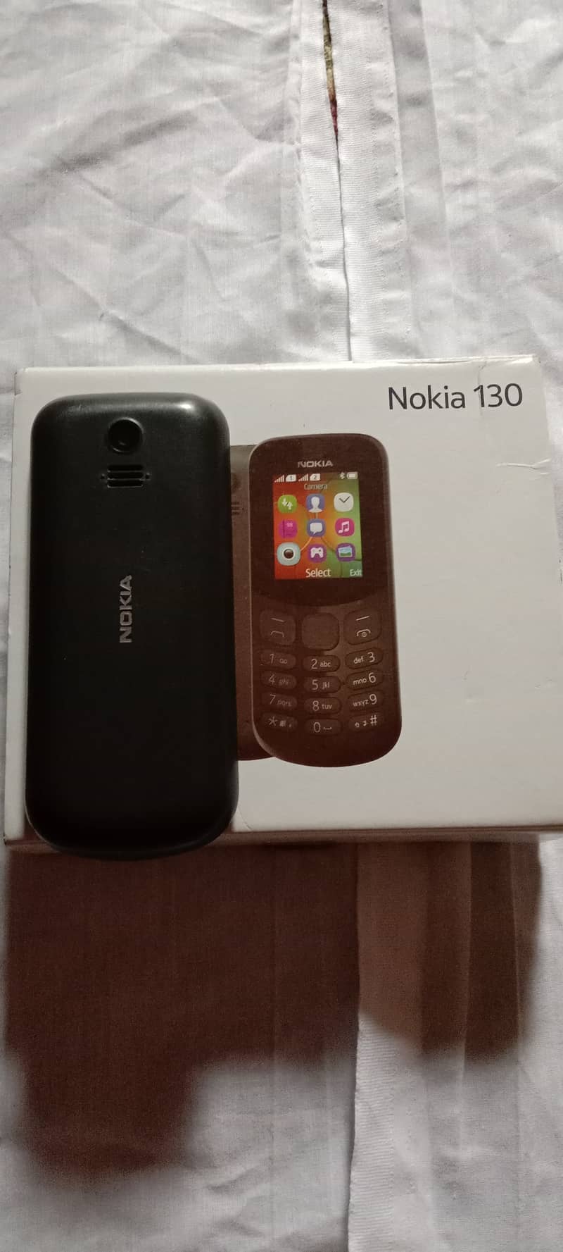 Nokia 130 Original Mobile With Box & Charger Contact 0313_2524499 2