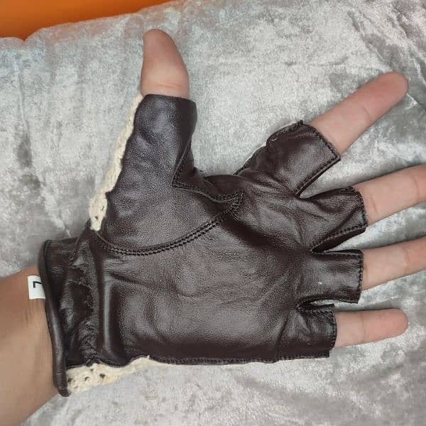 leather gloves for Summer  also for use in gym 1