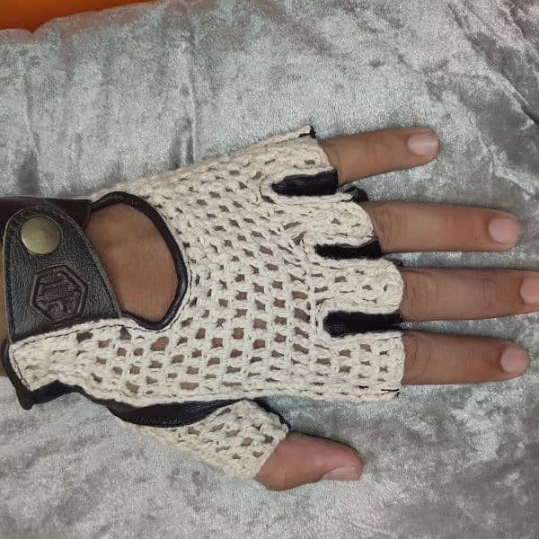 leather gloves for Summer  also for use in gym 2