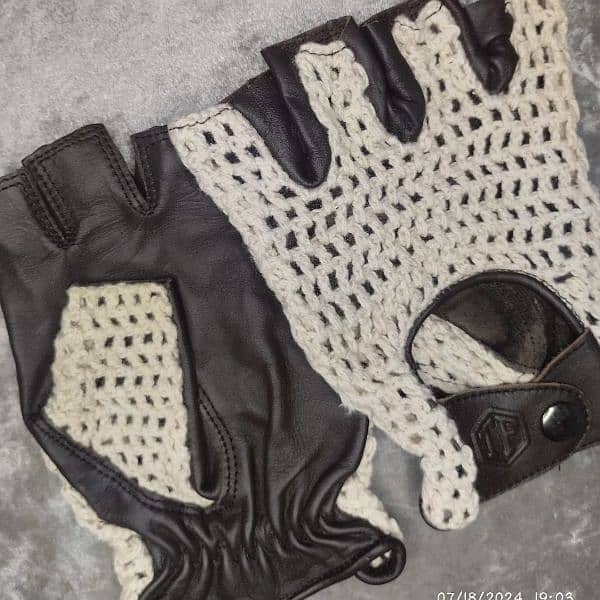 leather gloves for Summer  also for use in gym 3