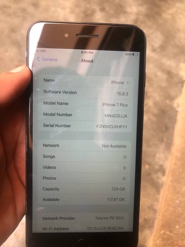 iphone 7 plus 128gb pta approved 2