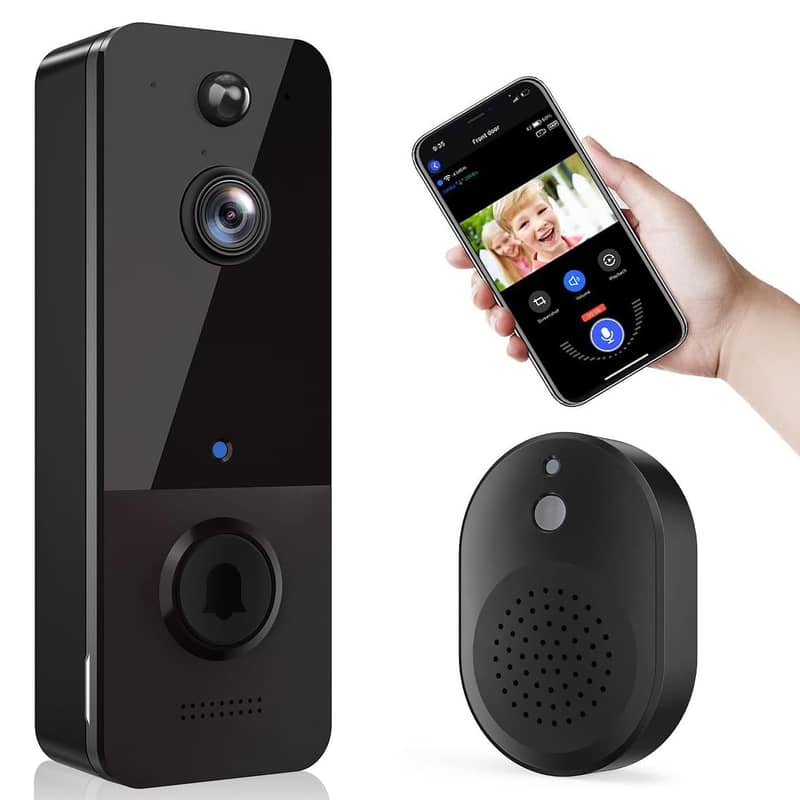 Video Doorbell Camera Wireless with Chime 0