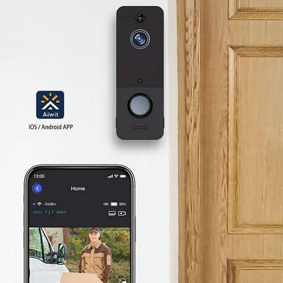 Video Doorbell Camera Wireless with Chime 6