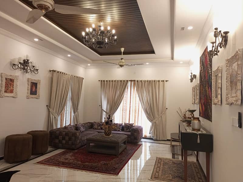 One kanal brand new Luxury designer (Furnish) house is Available for sale in Dha Phase 02 islamabad 36