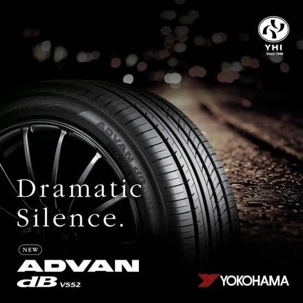 New Original Yokohama Advan V552 Decible Series at Techno Tyres 2