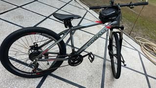 Cobalt Imported Bicycle Condition 10/10 Dark Grey Colour