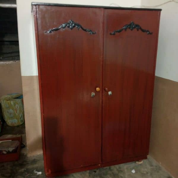 2 door almirah cupboard 1