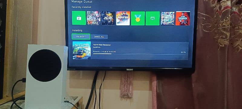 XBOX SERIS S 512GB SSD 1TB EXTRA HHD 1