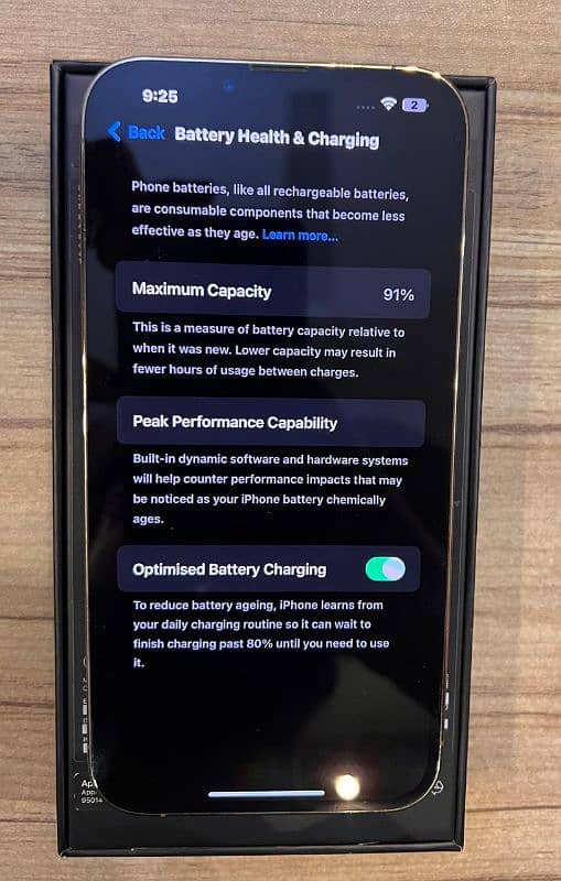Iphone 13 Pro Max Gold 128GB 3