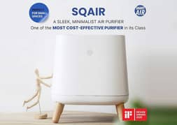 Sqair Air Purifier - with 99.97% H13 HEPA: Effective Air Purifier