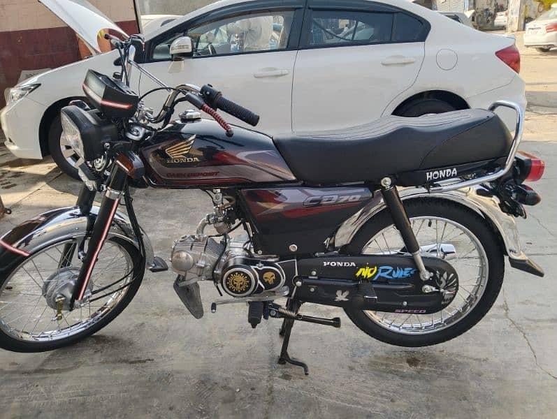 CD 70 BIKE 2025 LUSH CONDITION 2