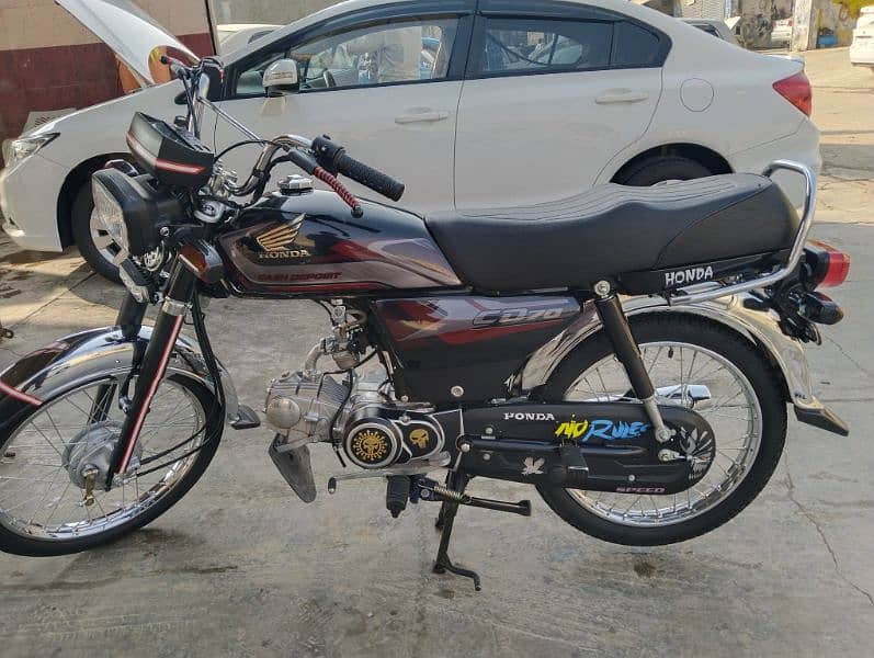 CD 70 BIKE 2025 LUSH CONDITION 3