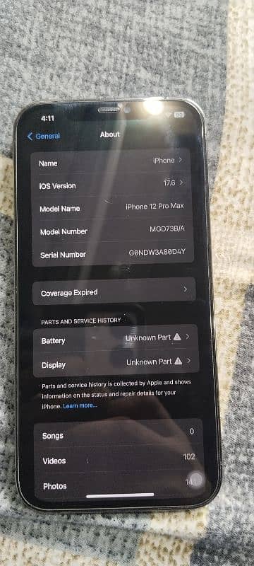 iPhone 12 pro max urgent sale 6