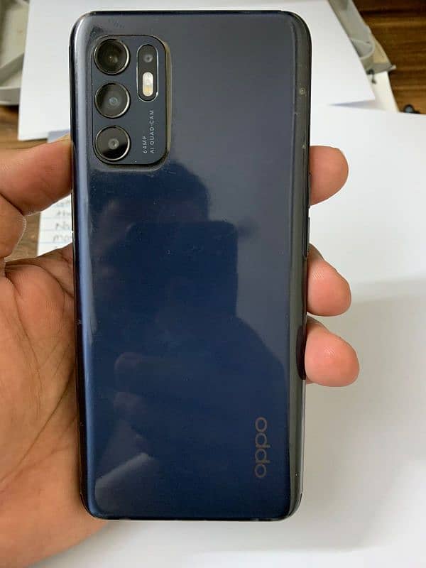 Oppo RENO 6 with box and charger 128 8 1