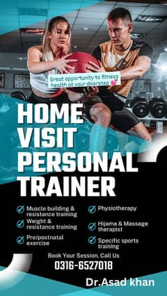 home service personal trainer