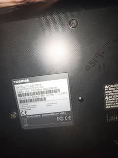 Toshiba laptop