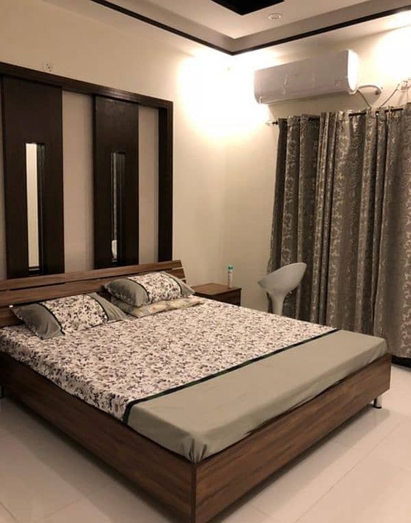 Furnished 5 marla House Upper Portion For Rent in Bahria Town Lahore 0