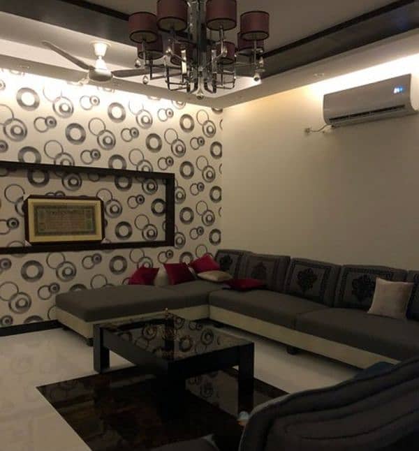 Furnished 5 marla House Upper Portion For Rent in Bahria Town Lahore 2