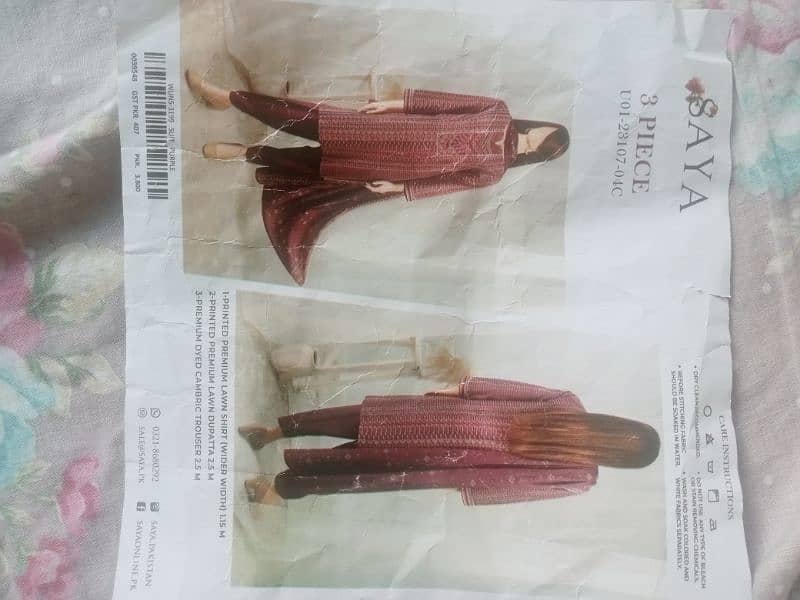 net frock for sale+ lawn 3pcs suit branded saya original 7