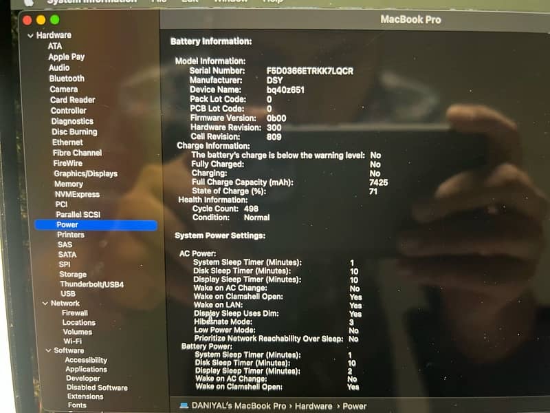 Macbook Pro 2019 i9 16inches display 32gbRam 1tb ssd 3