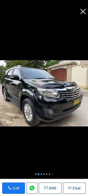 Toyota Fortuner 2013 urgent sale 0