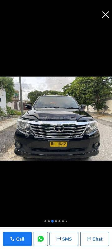 Toyota Fortuner 2013 urgent sale 1