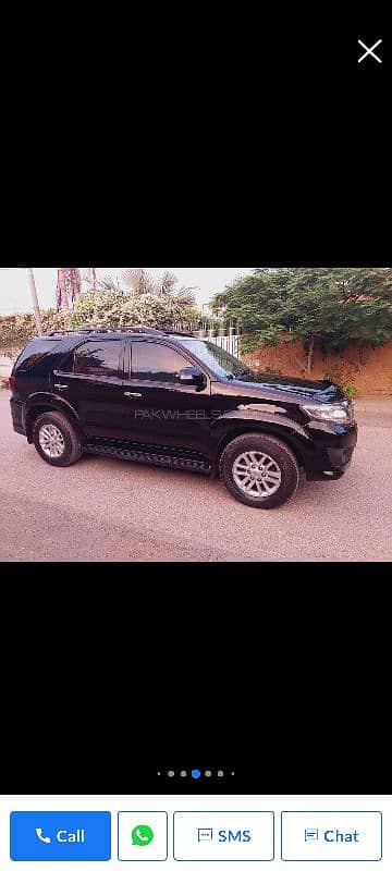 Toyota Fortuner 2013 urgent sale 5