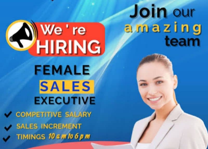 female Staff Required 0