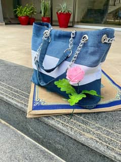 Unique Handmade Upcycled Denim Bags