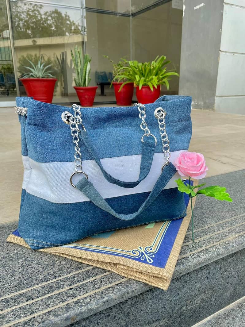 Unique Handmade Upcycled Denim Bags 1