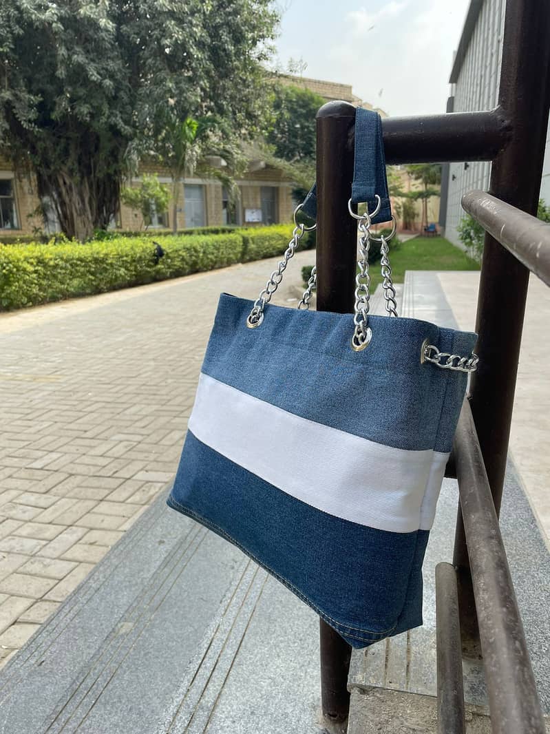 Unique Handmade Upcycled Denim Bags 2