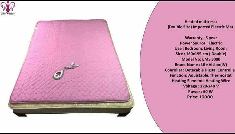 Electric Blanket For double bed warmer pad for winters 4