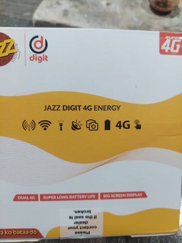 jazz digit 4g energy 5