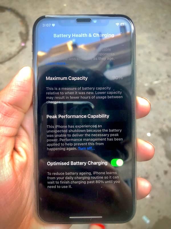 iphone XS 256 GB FU 83percent orignal battery 4