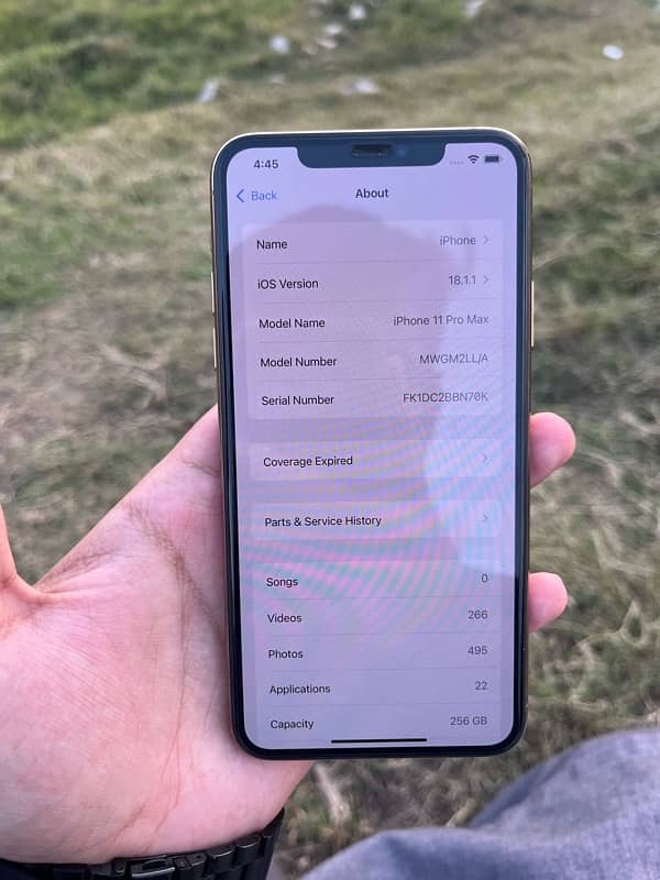 iPhone 11 Pro Max 256 GB 6