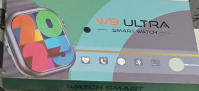 W9 ultra smart watch.