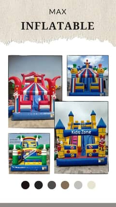 Jumping Castle , Kids Rides , Kids Play land , Max Inflatable , Rides