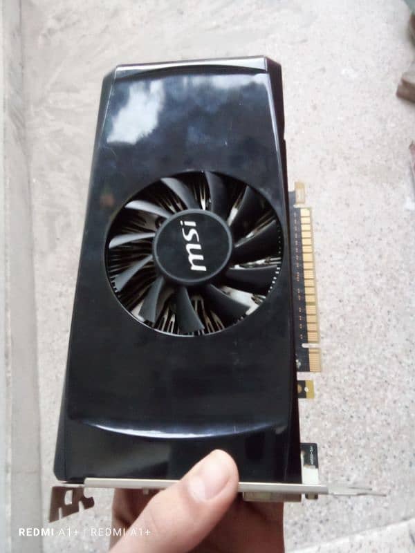 MSI Nvidia GeForce GTX 550 ti 0