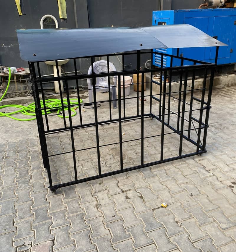 Steel Dog Cage For Sale 1