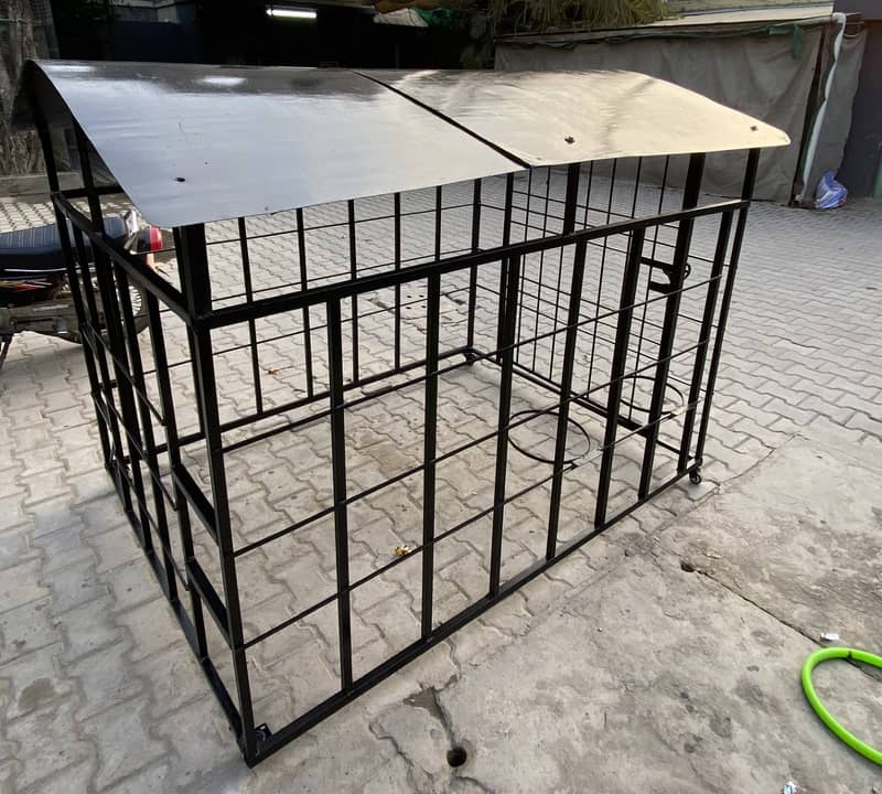 Steel Dog Cage For Sale 2