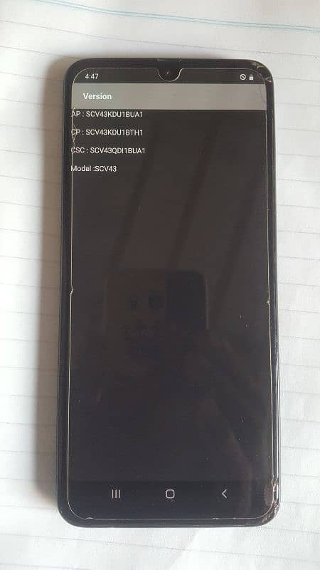 Samsung galaxy A30 4/64 Android 10 type"c"non pta hai 12