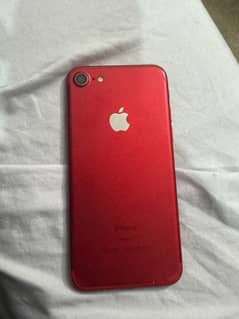 iphone 7 red colour 32gb jv