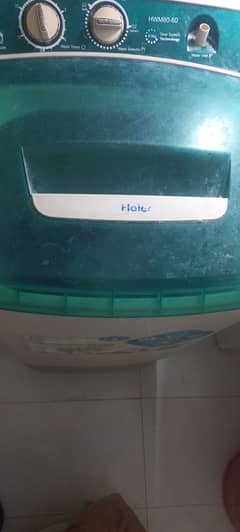 Haier washing machine