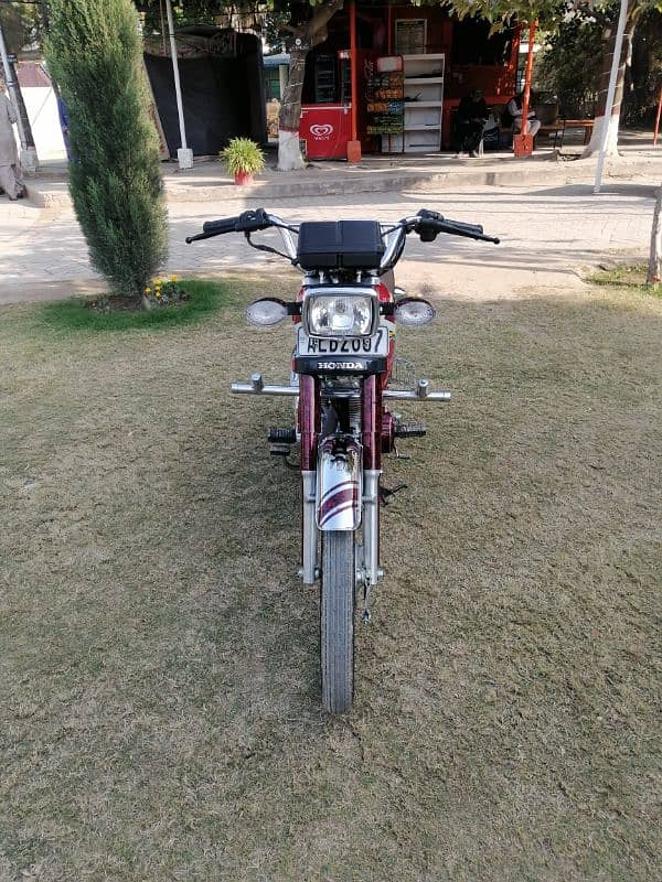 honda 125 for sell 2019 model zero condition 1