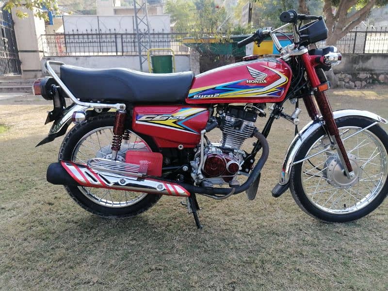 honda 125 for sell 2019 model zero condition 2