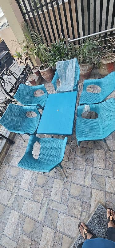 Super Fine Plastic Outdoor Table and Chairs Urgent Selling 7